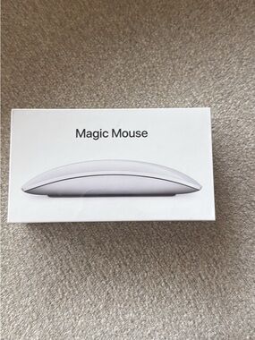 Apple Magic Mouse - White Minimalist Multi-Touch